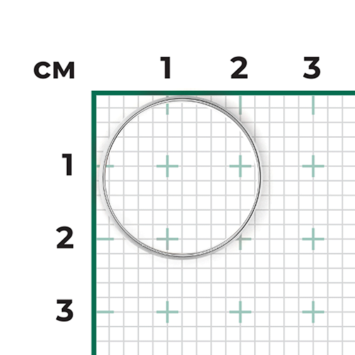 Обручальное кольцо из белого золота